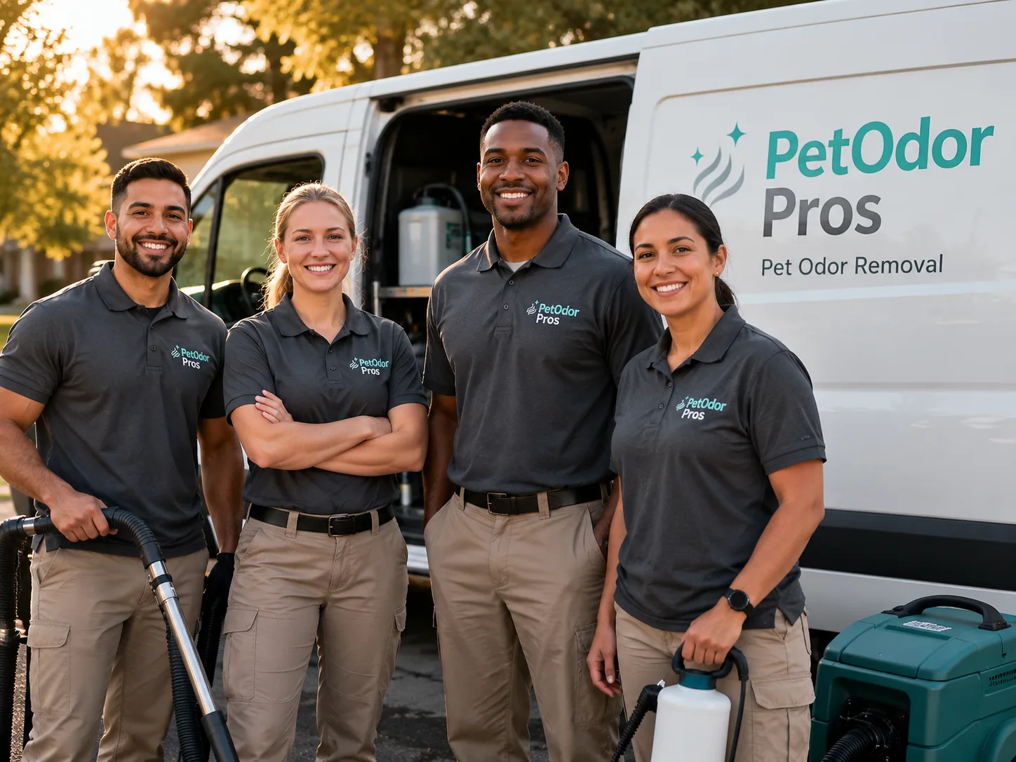 Pet Odor Removal team serving Fultonham, OH